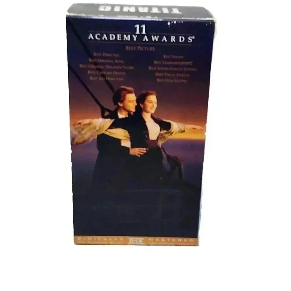 Titanic (VHS, 1998, 2-Tape Set) Leonardo DiCaprio, Kate Winslet - Picture 4 of 8